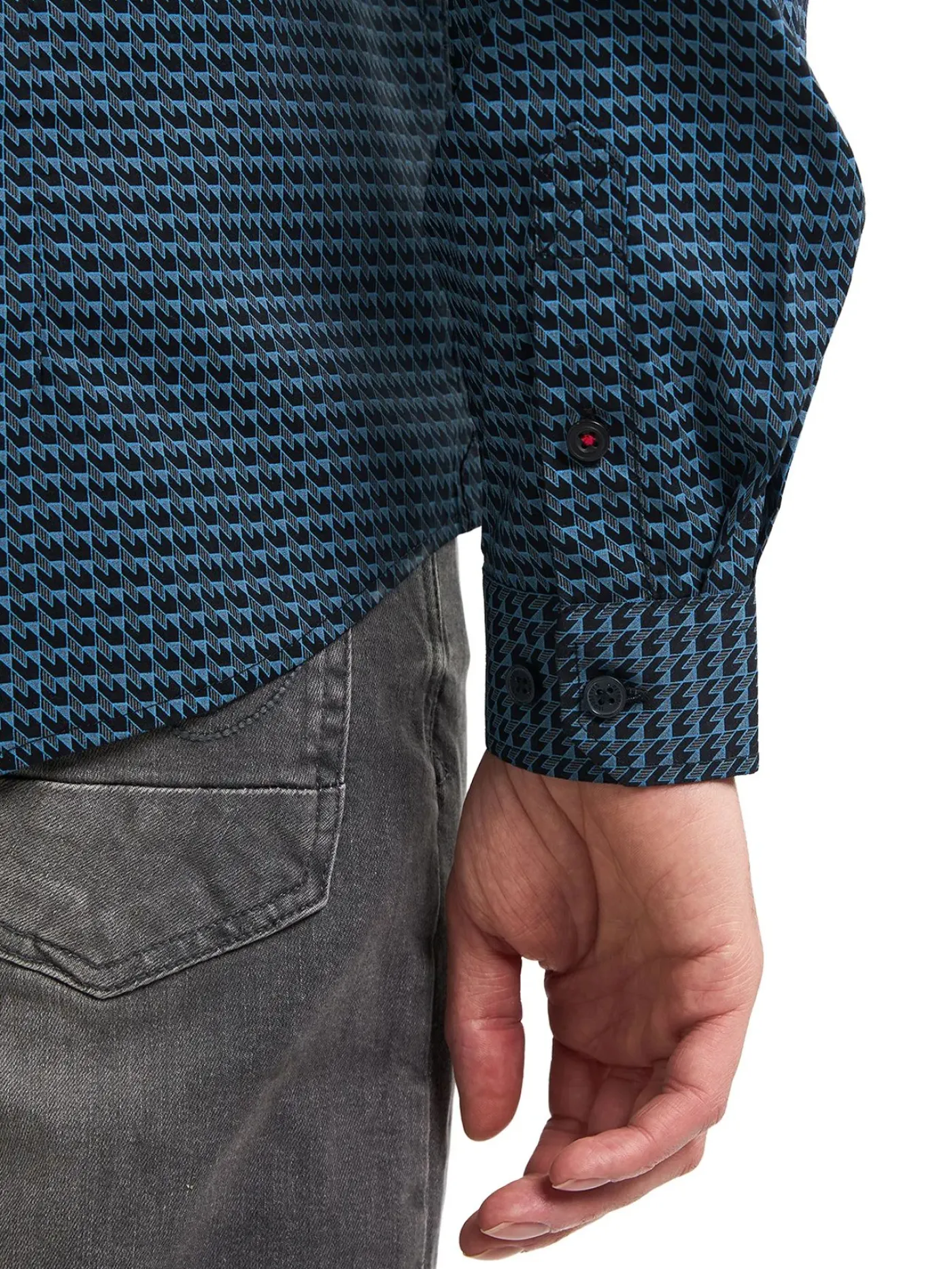 Men Shirt Long Sleeve AOP