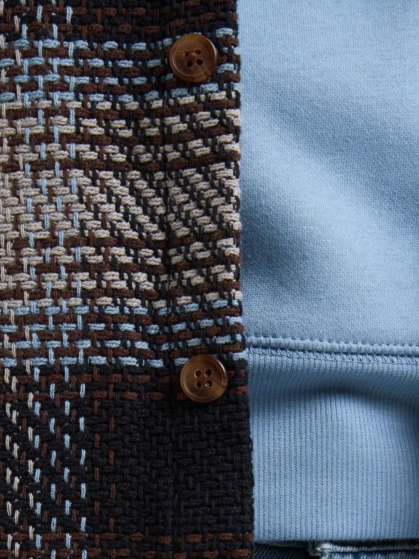 Men Shirt Long Sleeve Check