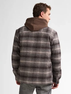 Men Shirt Long Sleeve Check