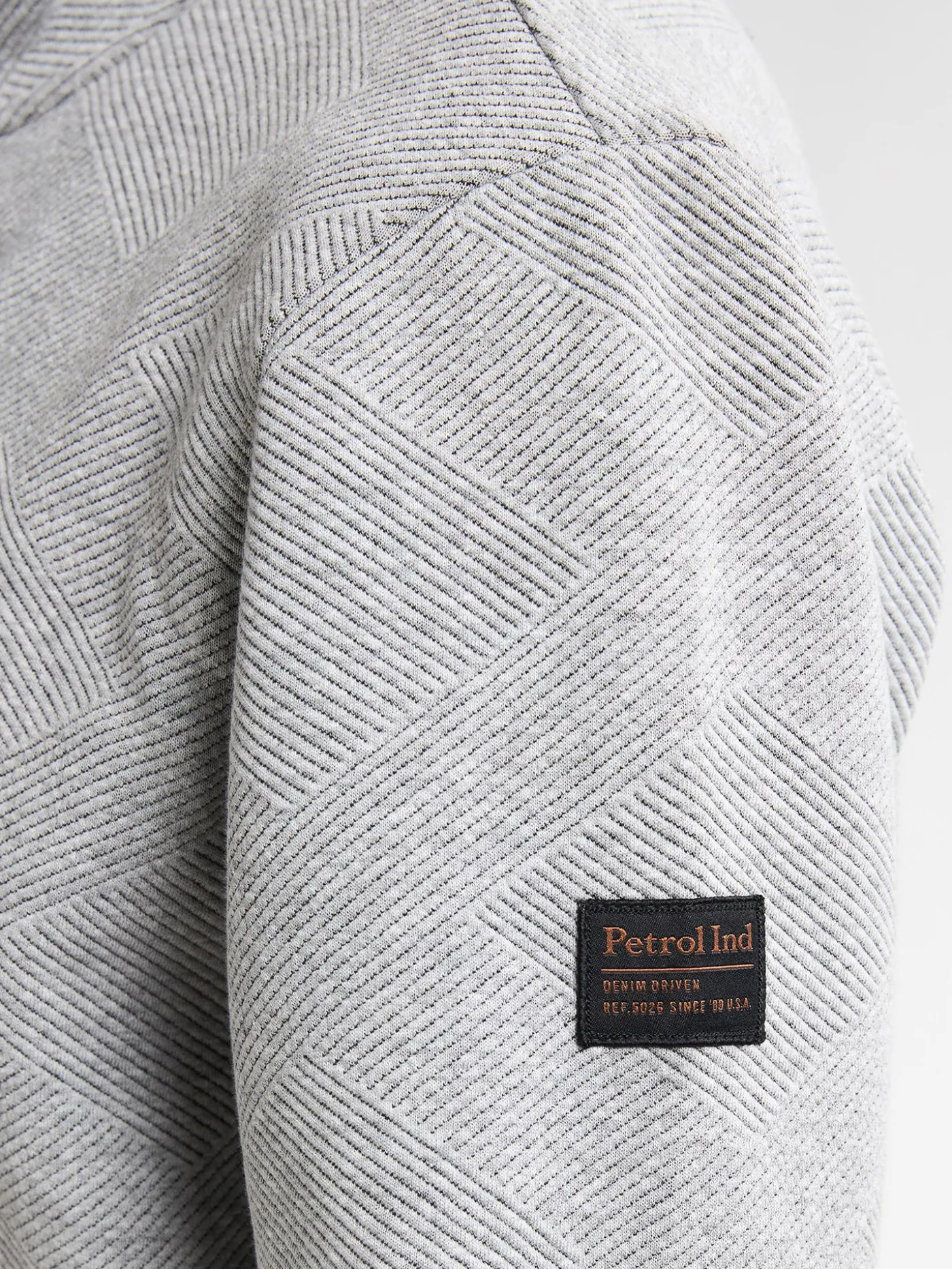 Men Sweater Collar Zip