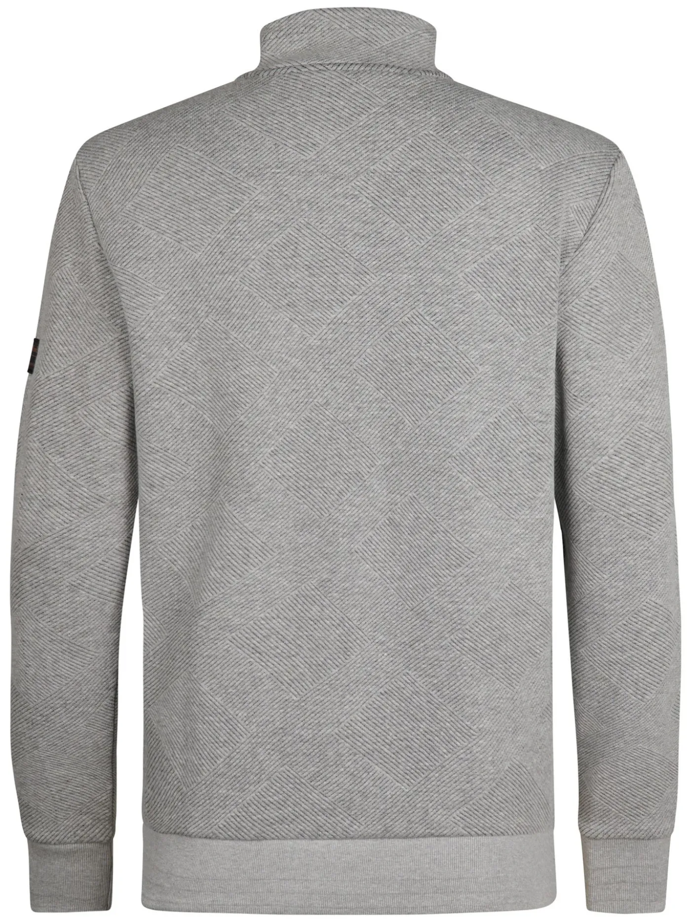 Men Sweater Collar Zip