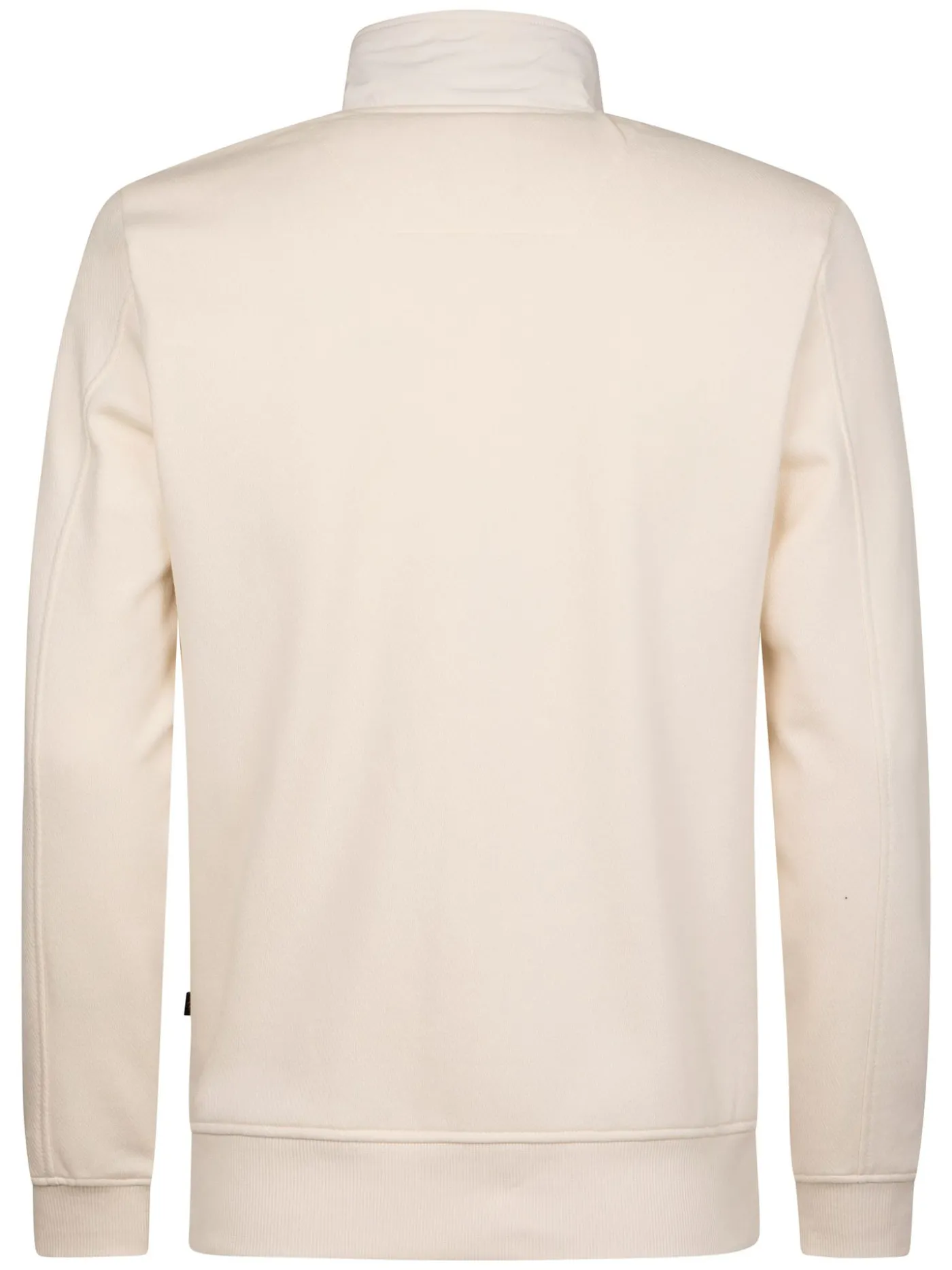 Men Sweater Collar Zip