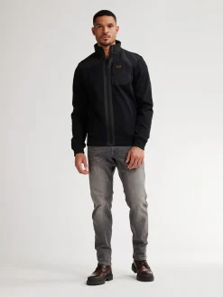 Men Sweater Collar Zip