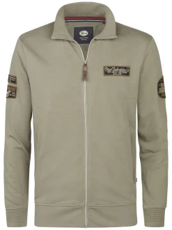 Men Sweater Collar Zip