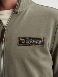 Men Sweater Collar Zip