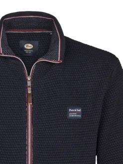 Men Sweater Collar Zip