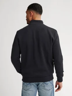 Men Sweater Collar Zip