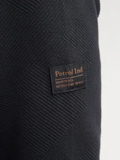 Men Sweater Collar Zip