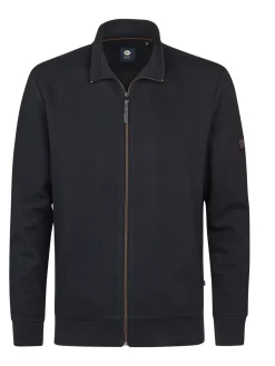 Men Sweater Collar Zip