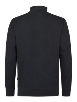 Men Sweater Collar Zip