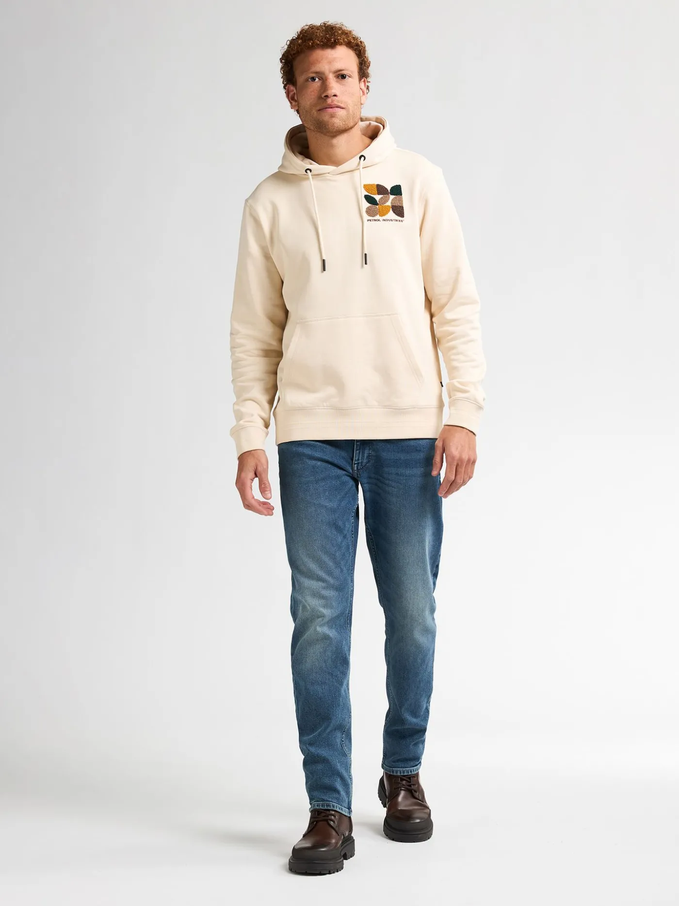 Men Sweater Hooded Print