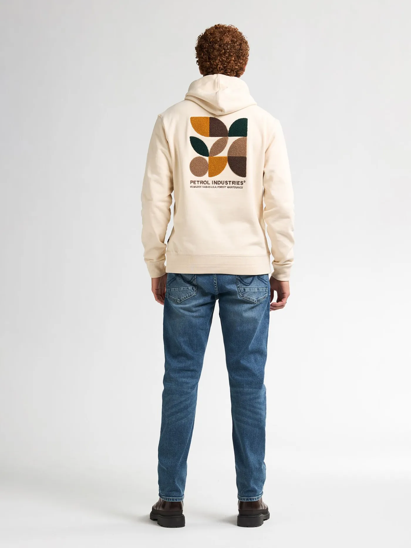 Men Sweater Hooded Print