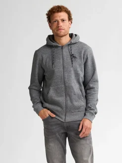 Men Sweater Hooded Zip