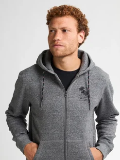 Men Sweater Hooded Zip