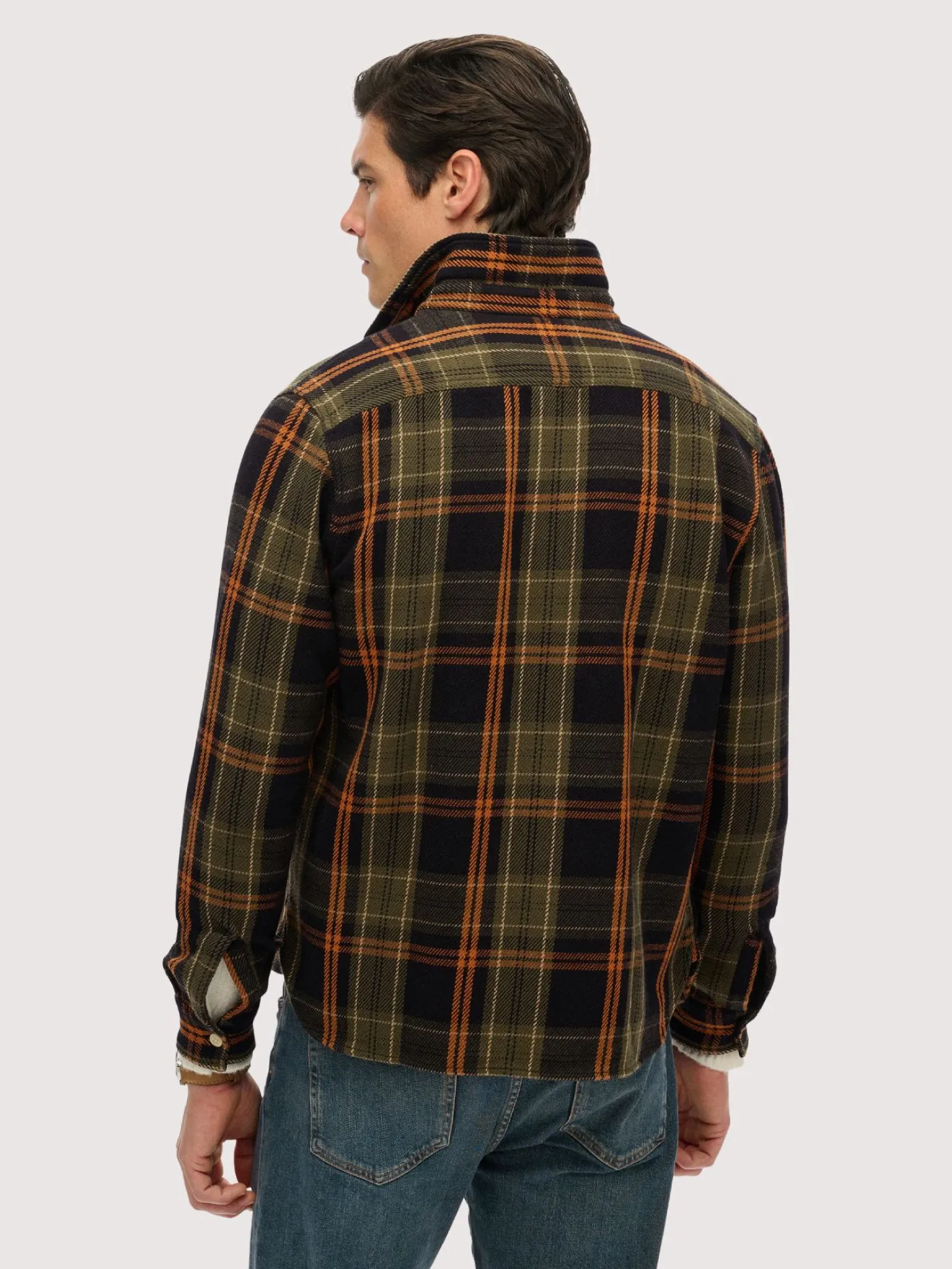 Merchant heavy checked shirt