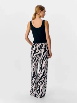 OBJALBA LISA WIDE PANT PRINT NOOS