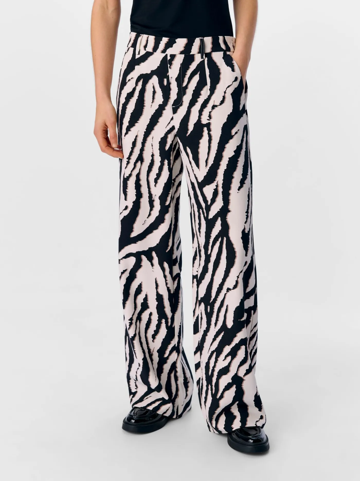 OBJALBA LISA WIDE PANT PRINT NOOS