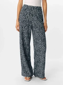 OBJALBA LISA WIDE PANT PRINT NOOS