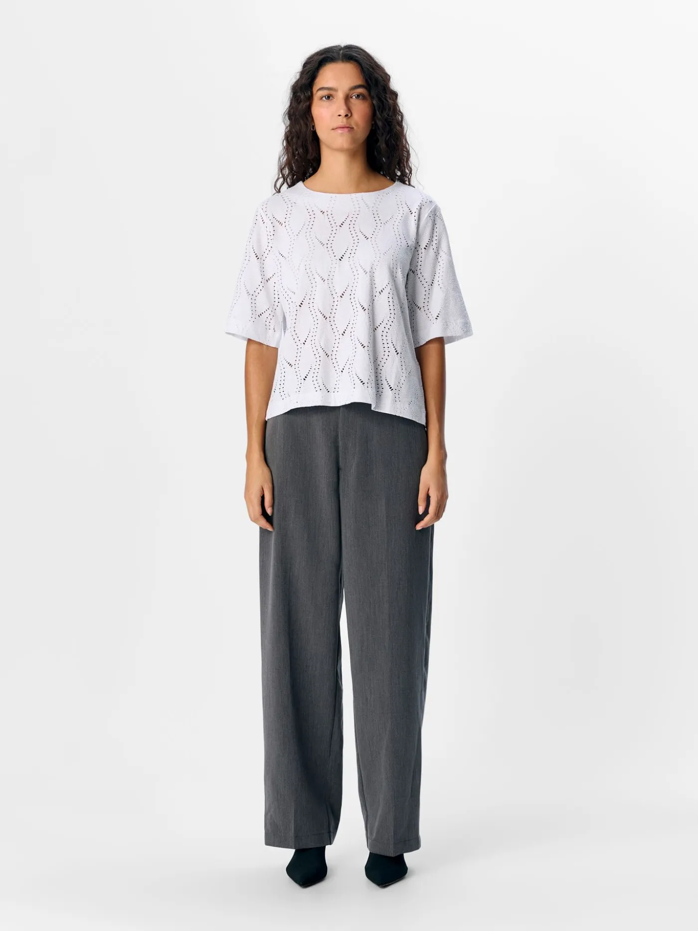 OBJAVA 2/4 LO O-NECK TOP NOOS