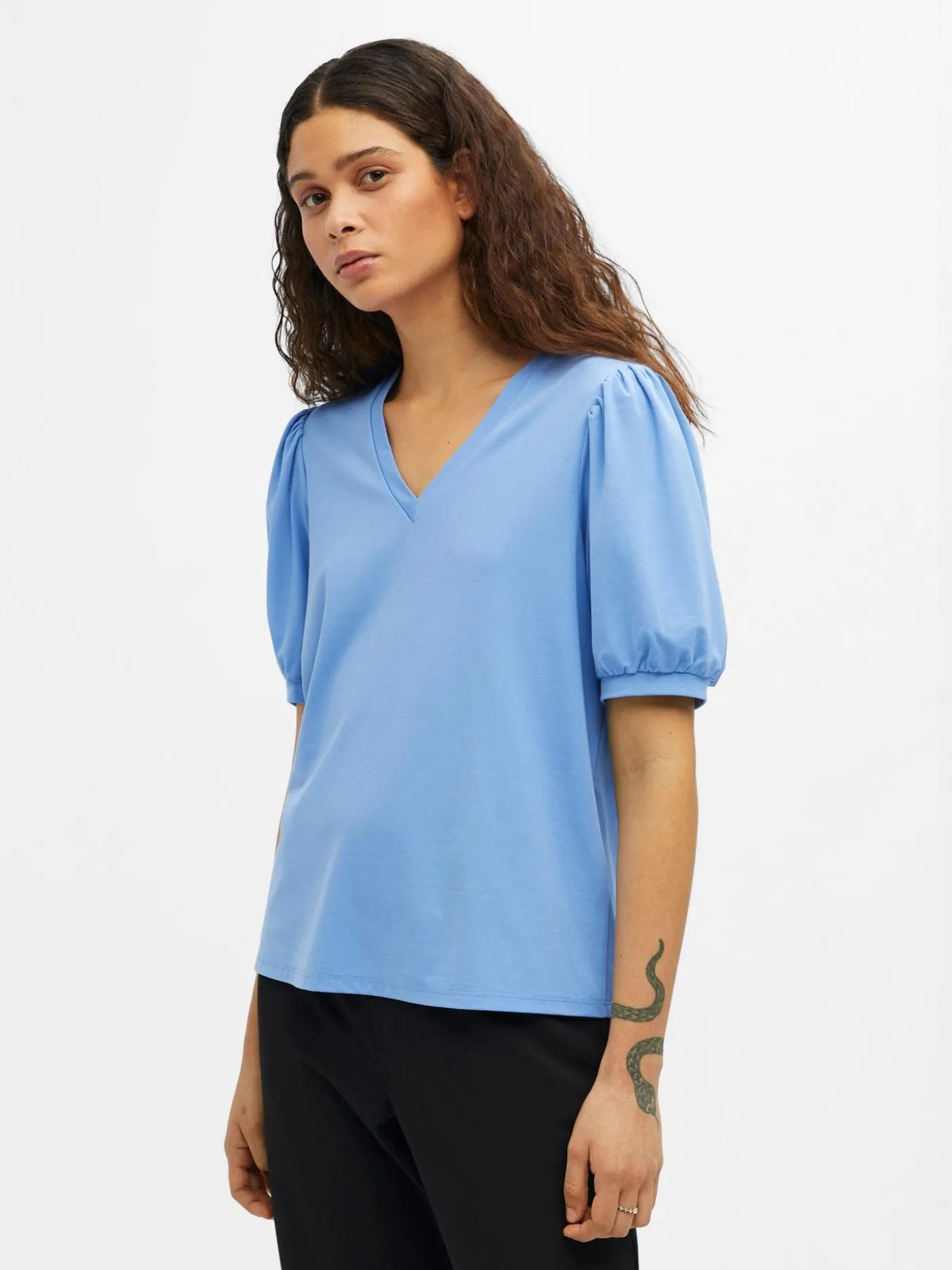 OBJCAROLINE S/S TOP NOOS