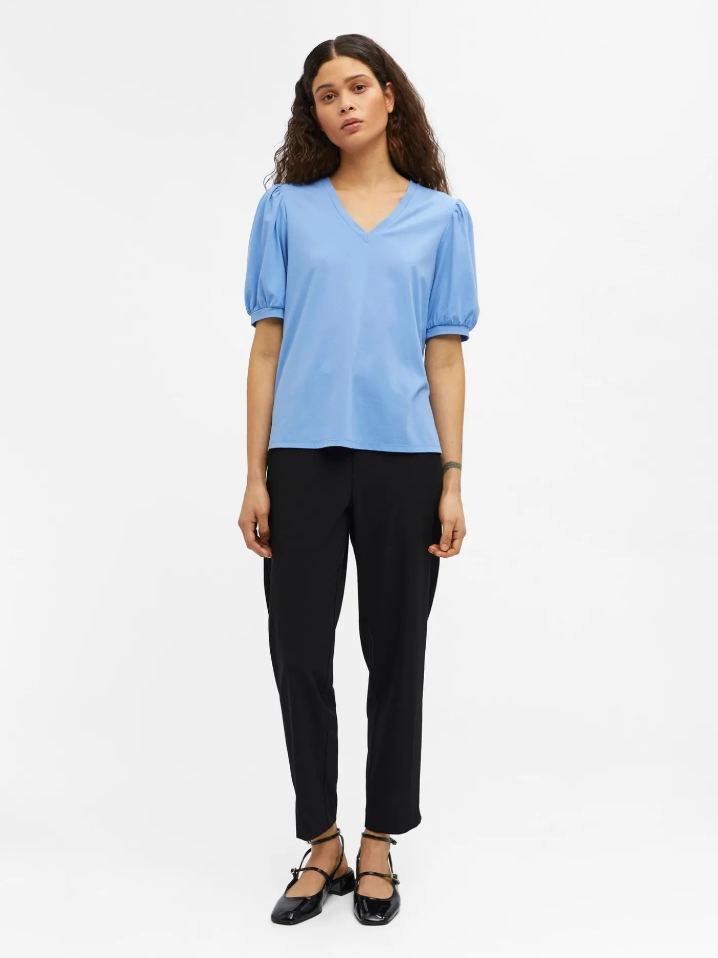 OBJCAROLINE S/S TOP NOOS