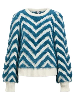 OBJHOLLOW L/S RE KNIT PULLOVER NOOS