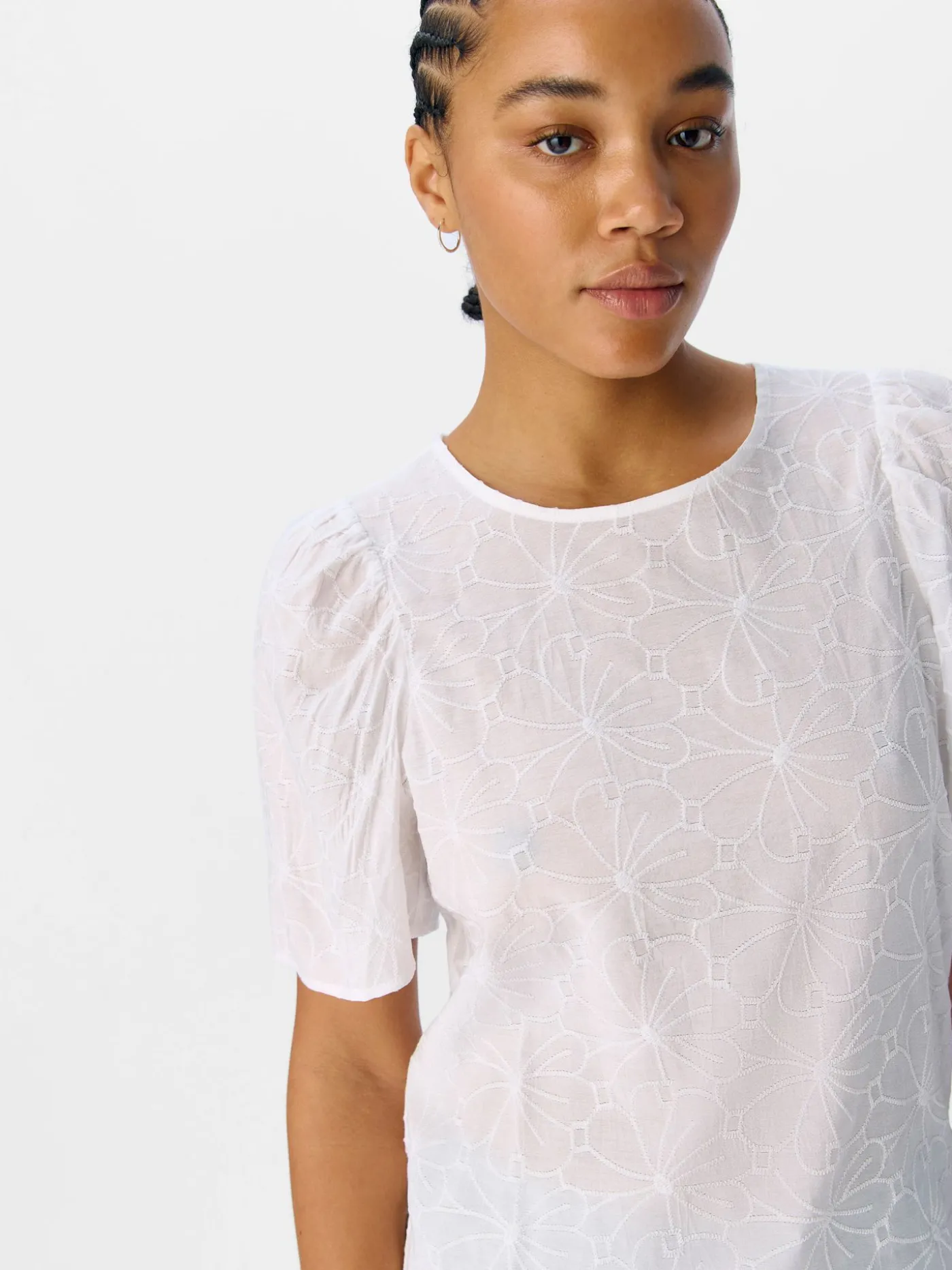 OBJILLY S/S RE O-NECK TOP 138