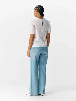 OBJILLY S/S RE O-NECK TOP 138