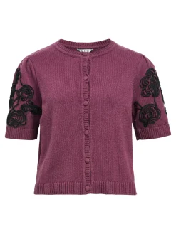 OBJJANE 2/4 RE KNIT CARDIGAN 140