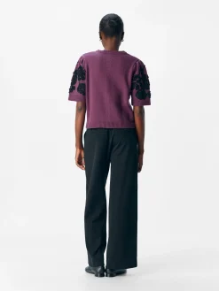 OBJJANE 2/4 RE KNIT CARDIGAN 140