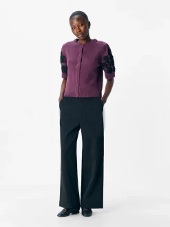 OBJJANE 2/4 RE KNIT CARDIGAN 140