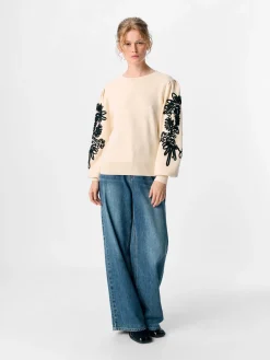 OBJJOANA L/S KNIT PULLOVER REP