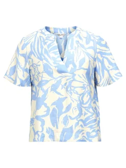 OBJKARINA S/S RE V-NECK TOP NOOS