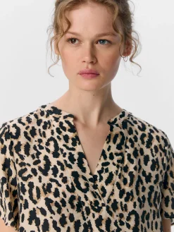 OBJKARINA S/S RE V-NECK TOP NOOS