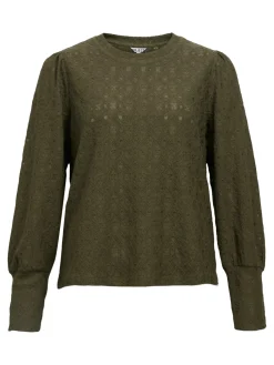 OBJLAILA L/S RE TOP NOOS