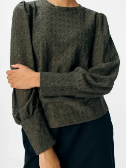 OBJLAILA L/S RE TOP NOOS