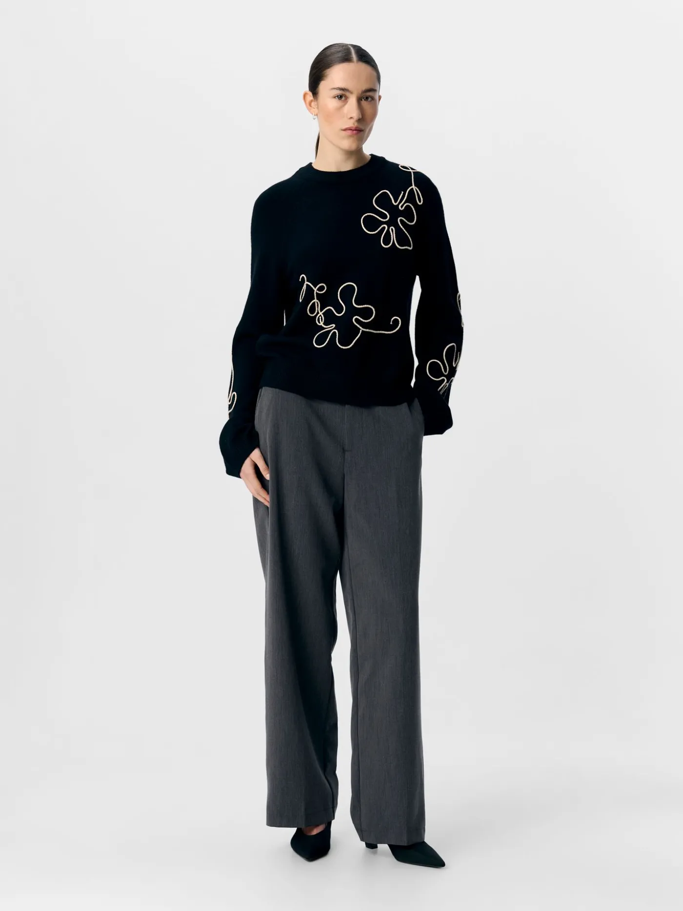 OBJLANEY RUBIN LS PULLOVER NOOS