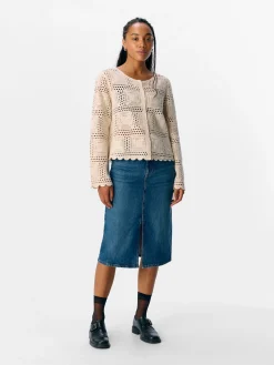 OBJORELLA L/S KNIT CARDIGAN NOOS