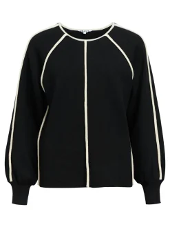 OBJREYNARD LS LO CONTRAST PULLOVER