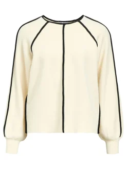 OBJREYNARD LS LO CONTRAST PULLOVER
