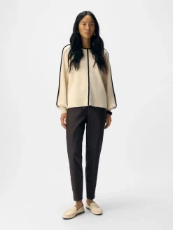 OBJREYNARD LS LO CONTRAST PULLOVER