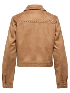 ONLAMELIA FAUX SUEDE STUDDED JACKET