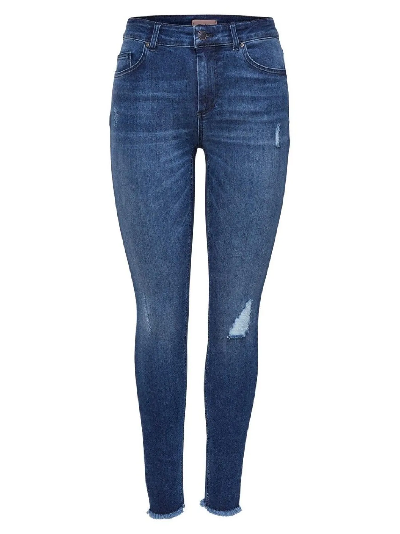 ONLBLUSH LIFE MID ANK RAW REA2077 N - Medium Blue