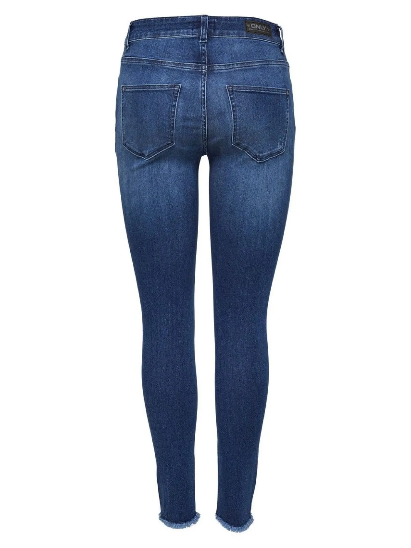 ONLBLUSH LIFE MID ANK RAW REA2077 N - Medium Blue