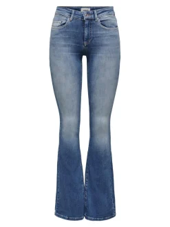 ONLBLUSH LIFE MID FLARED BB REA1319 - Medium Blue