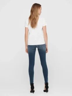 ONLBLUSH LIFE MID SK ANK RW REA422 - Special Blue