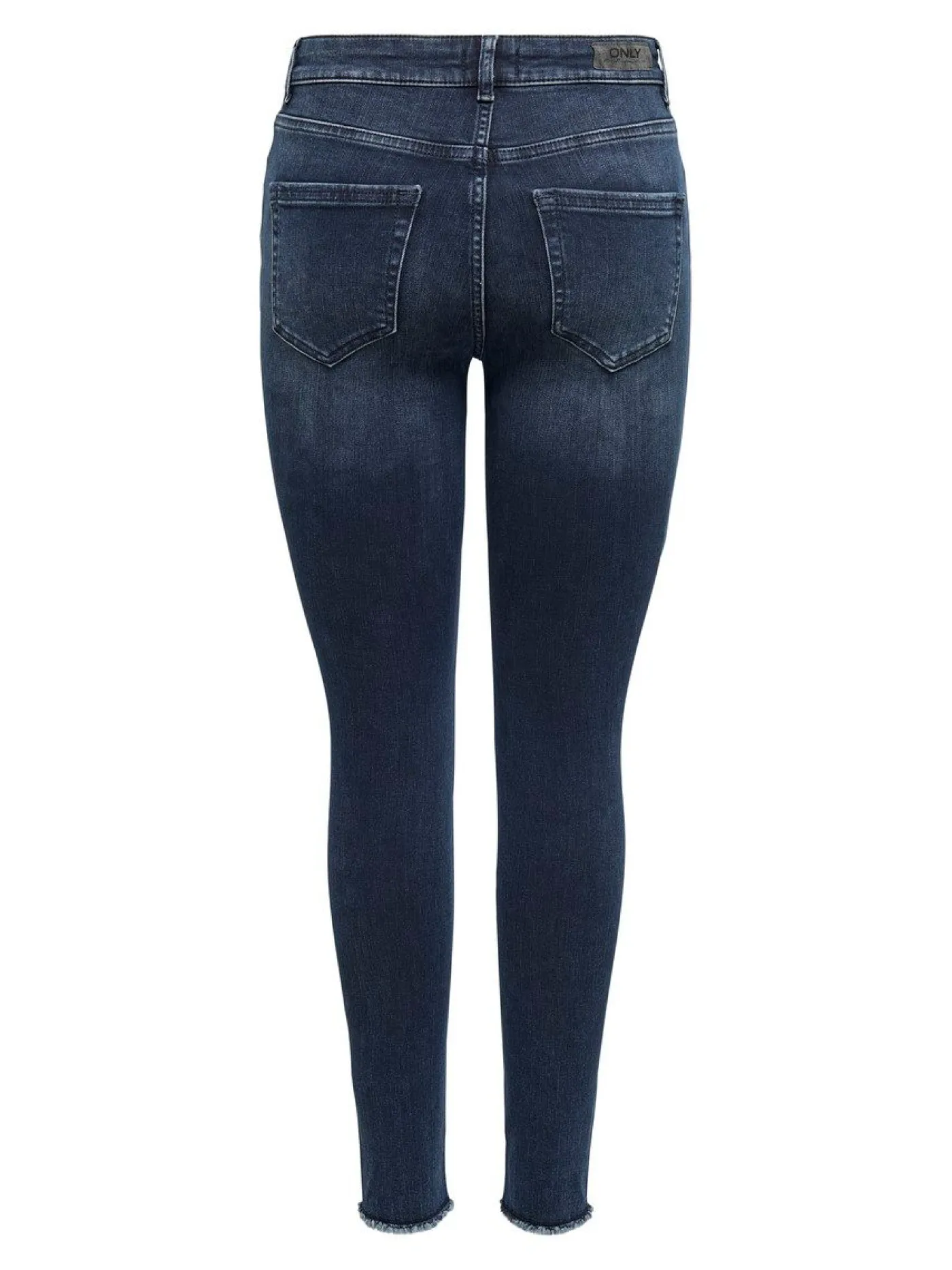 ONLBLUSH LIFE MID SK ANK RAW REA409 - Blue Black D