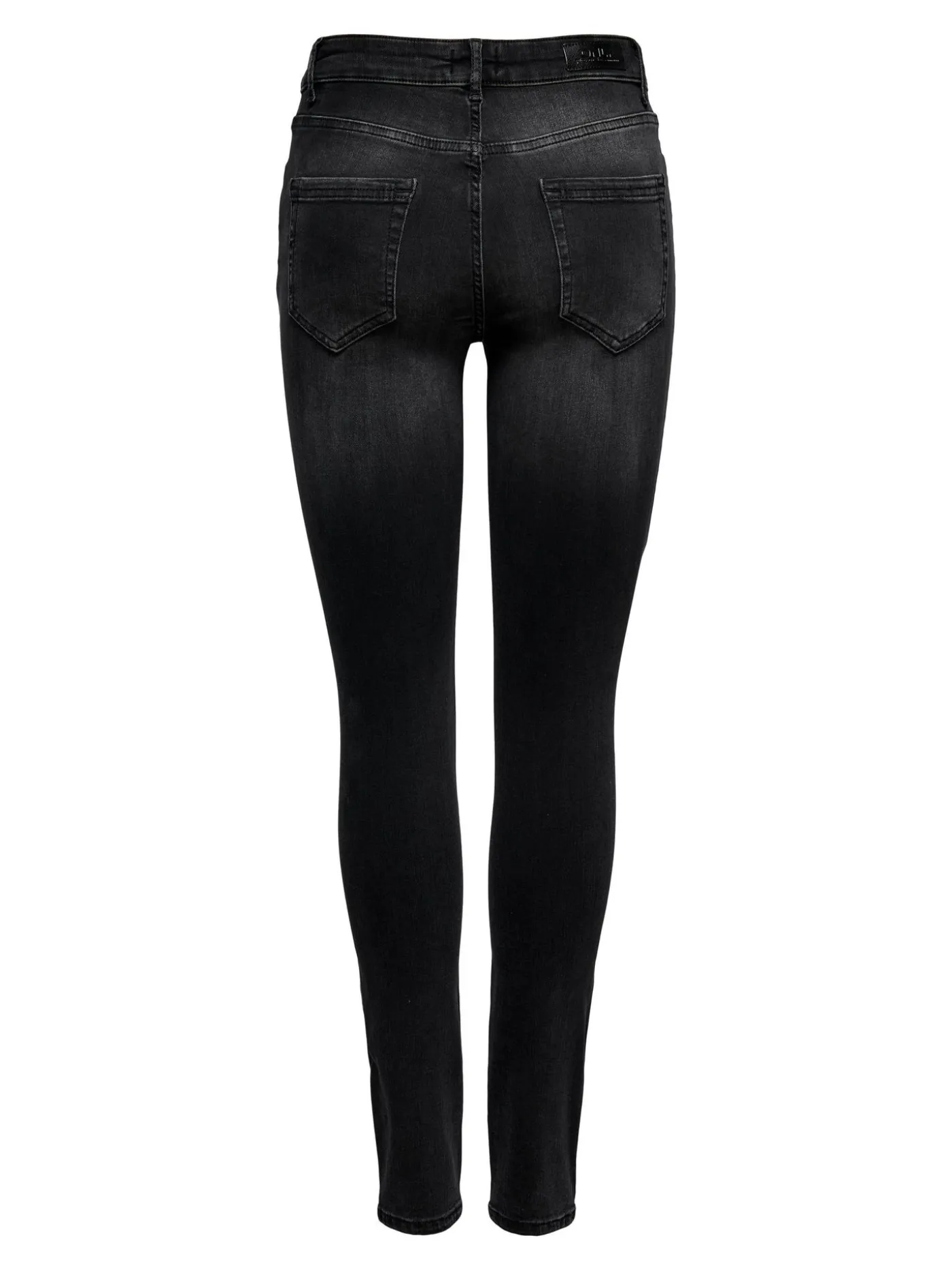 ONLBLUSH LIFE MID SK DNM REA1099 NO - Black Denim/