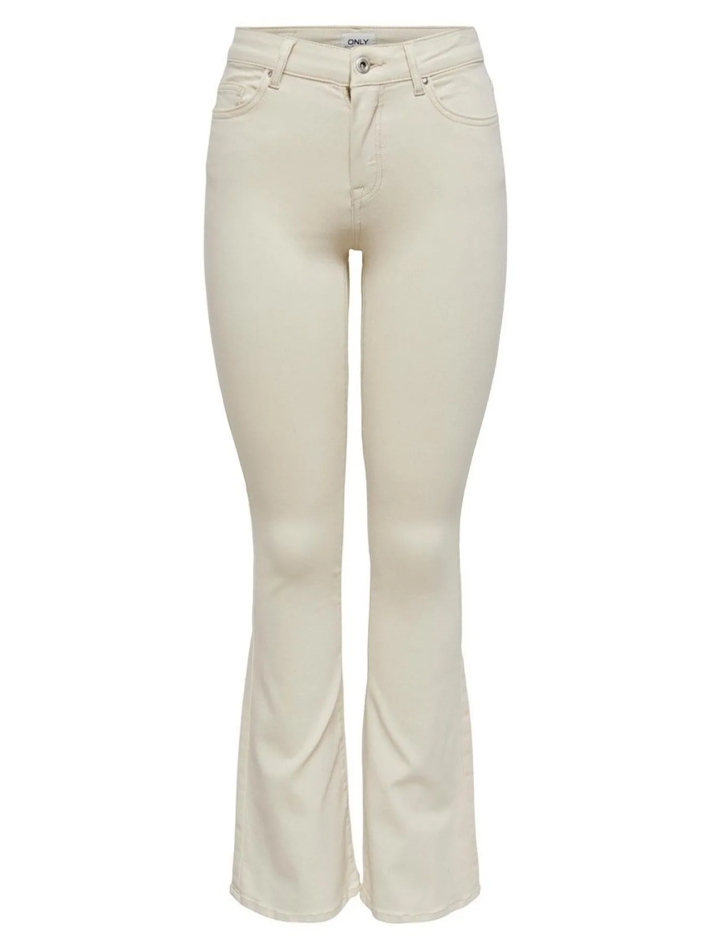 ONLBLUSH MID FLARED DNM NOOS - Ecru