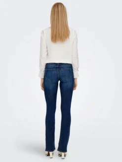 ONLBLUSH MID FLARED DNM TAI021 NOOS - Dark Blue De